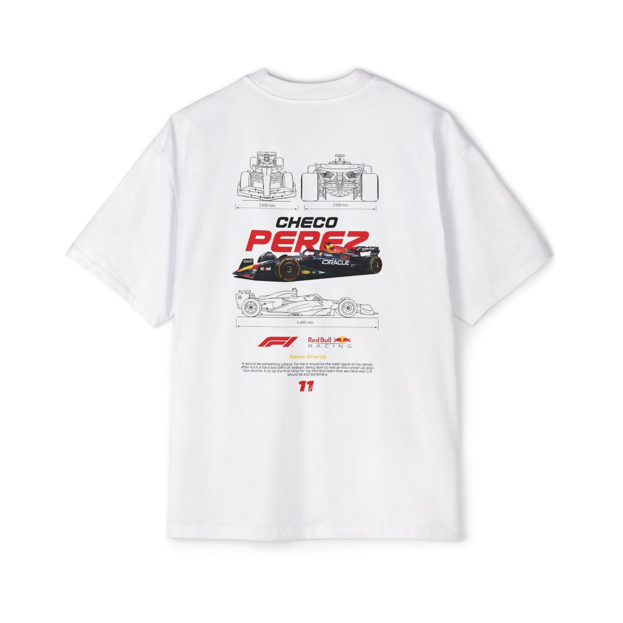 F1 Precision Tee (white)